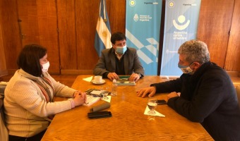 BARRERA, PRESENTE EN EL MINISTERIO DE DESARROLLO SOCIAL DE LA NACIN